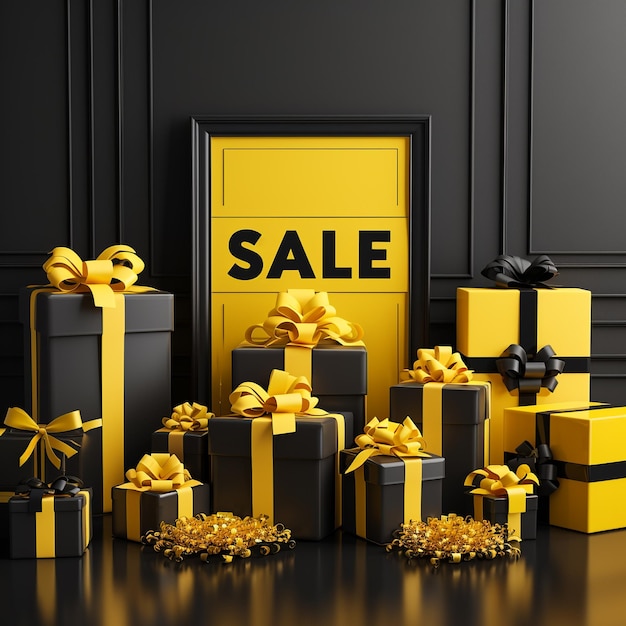 Text sale for banner copy space background greeting card poster super gold big promo coupon discount present gift price marketing