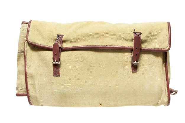 Textile bag isolated