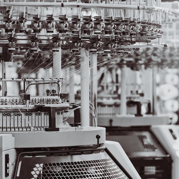 textile factory in spinning production line and a rotating machinery and equipment production company