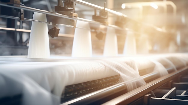 Textile Manufacturing Process in Focus Generative AI