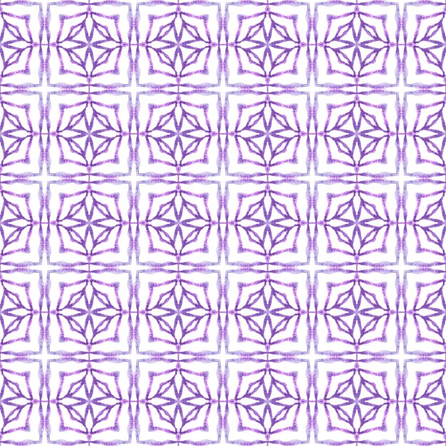 Текстиль готов идеальный принт купальники ткань обертывание обоев Фиолетовый нежный бохо шикарный летний дизайн Ручной обращается зеленая мозаика бесшовная граница Мозаика бесшовный узор