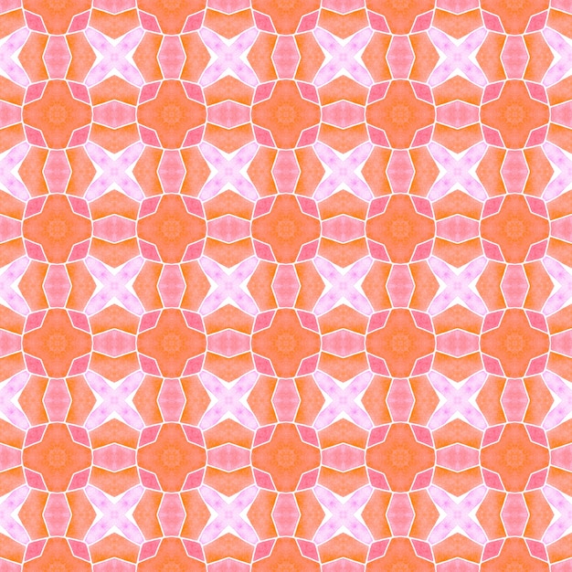 Textile ready radiant print, swimwear fabric, wallpaper, wrapping. Orange grand boho chic summer design. Exotic seamless pattern. Summer exotic seamless border.