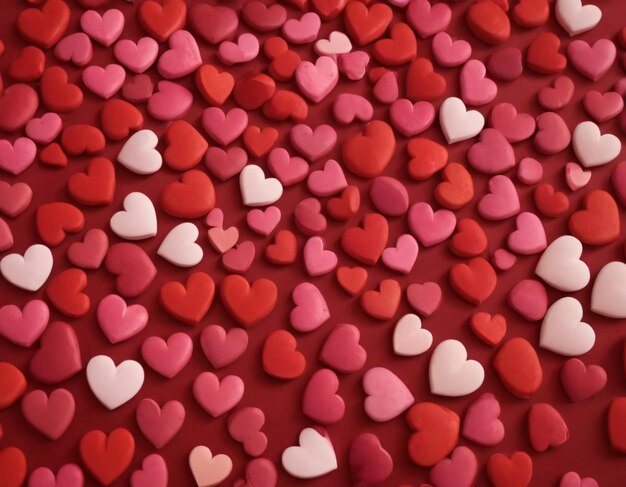 textura de corazon para san valentin