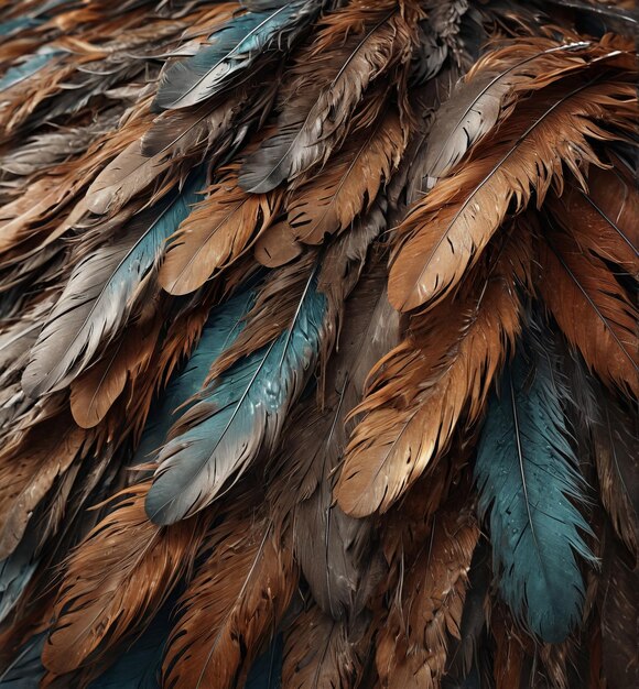 texture background a close up of feathers