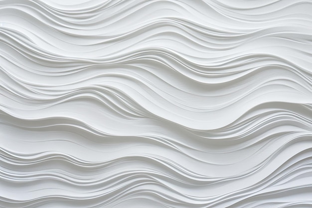 Texture background depicting either a smooth expanse of white waves or a wavy appearance akin to rip