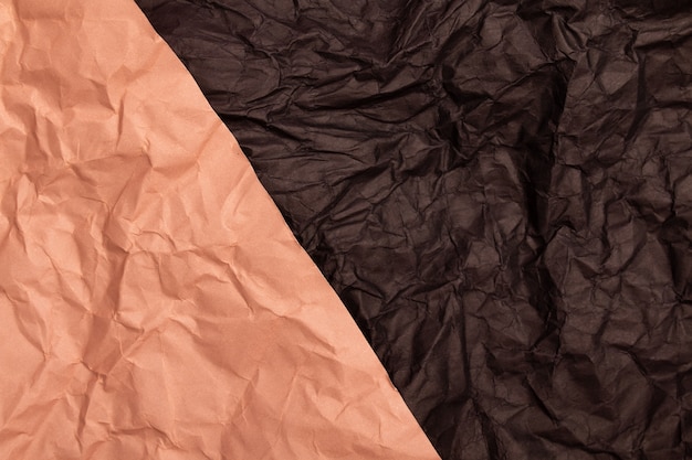 Texture or background of detailed crumpled paper