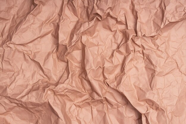 Crumpled Brown Paper Texture Vintage Background Stock Image - Image of  recycle, brown: 168435669