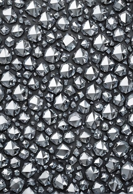 Photo texture background a lot of diamonds on a black background