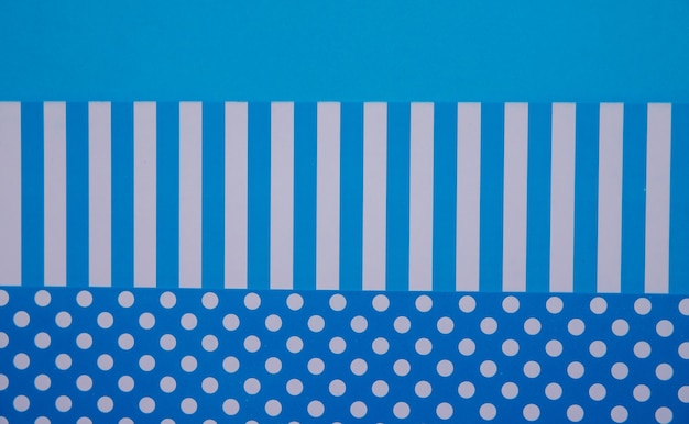 写真 幾何学様式のファッショナブルな紙のテクスチャ背景。青い背景の紙。明るい背景色。
