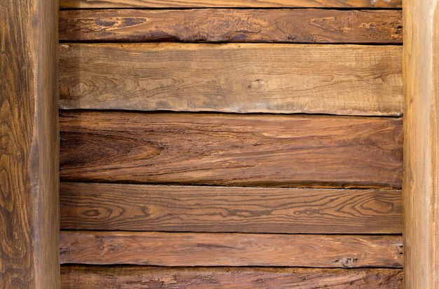 Photo texture background of old wooden lacquered boards