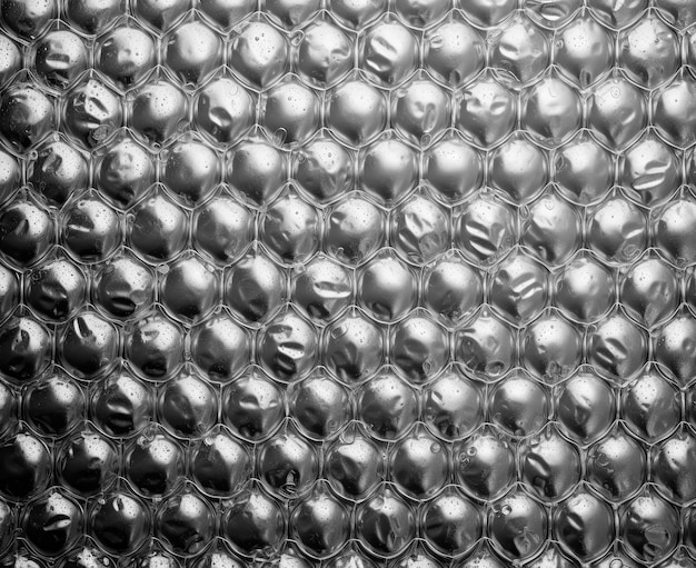 Foto texture di sfondo materiale di imballaggio texture di involucro a bolle