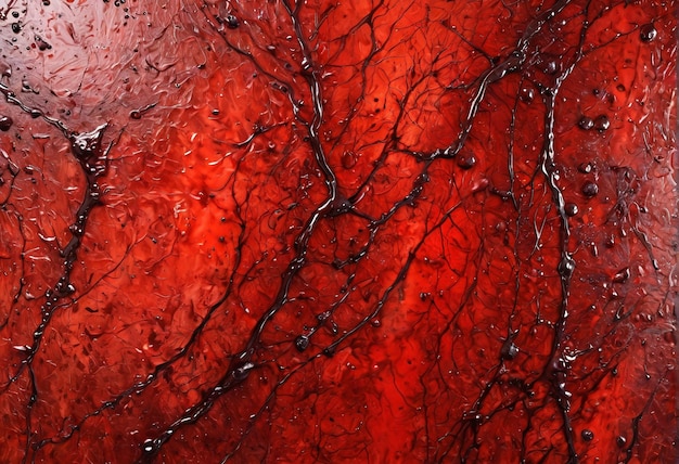 texture background a painting of red and black paint