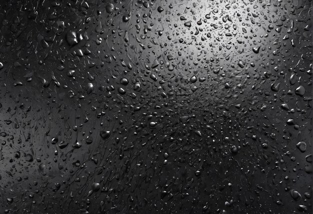 Photo texture background rain drops on the glass