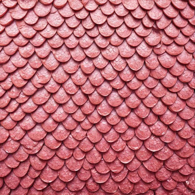 texture background a red fish scale