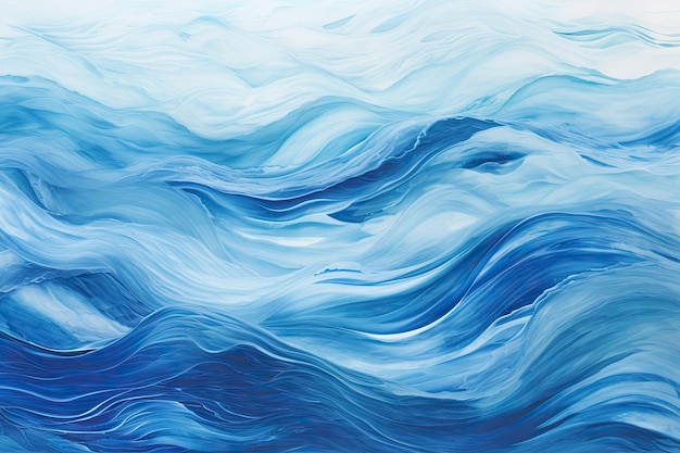 Texture background showing rippled waves in shades of blue associated with the summer feeling