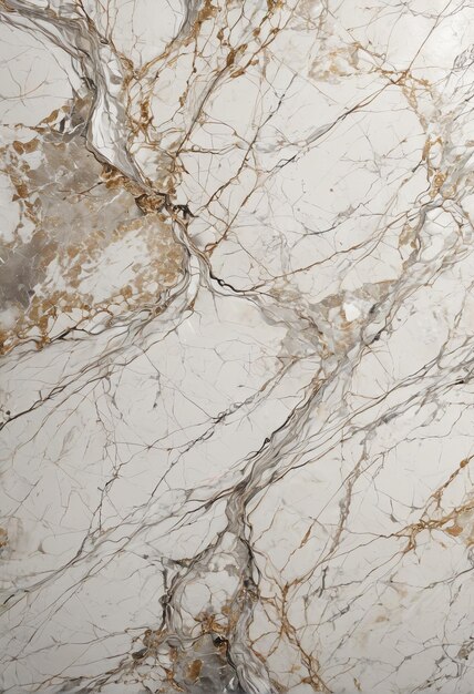 texture background a white marble wall with gold veining