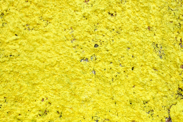 Texture and background of yellow stucco.