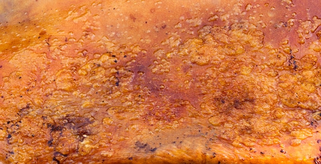 Texture barbecued suckling pig or Roasted suckling pig