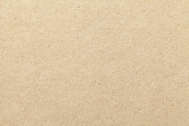 Texture of beige old craft paper, crumpled background.