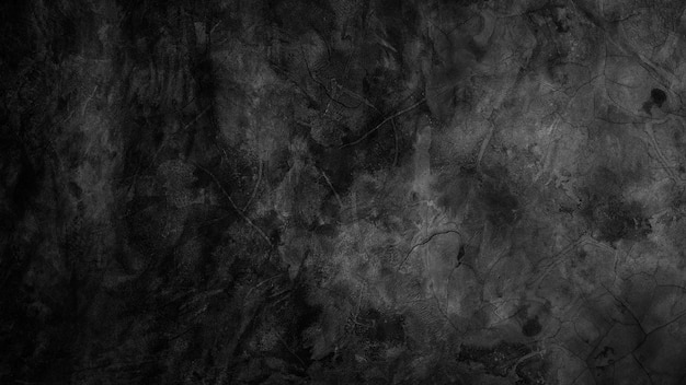 Texture of black concrete wall