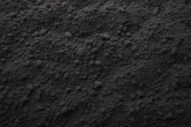 Texture of the black magnetic sand for background