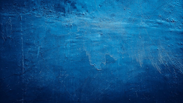 Texture blue cement concrete wall abstract background