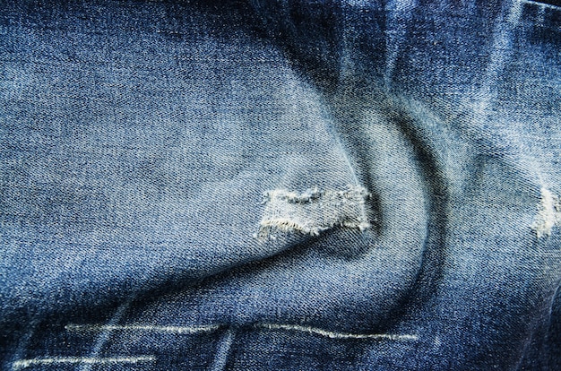 texture of blue jean , denim with space of background