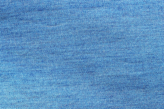 Texture blue jeans close-up