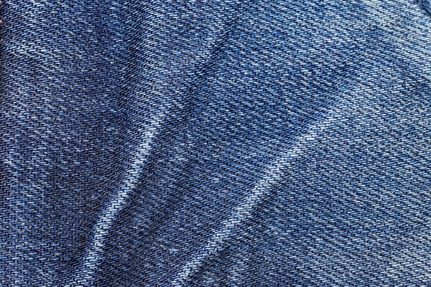 Texture of blue jeans