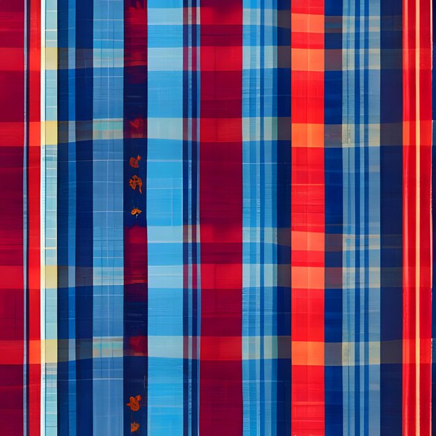 A texture of blue and red plaid that are cozy