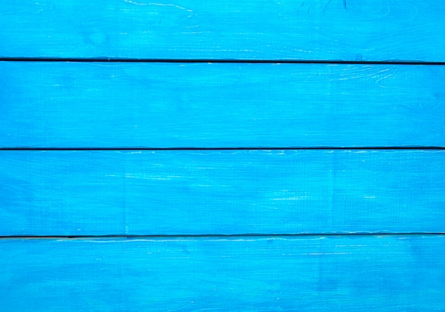 Texture of a blue wooden background