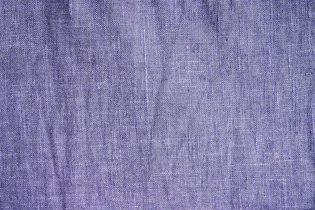 Texture of blue wool fabric.