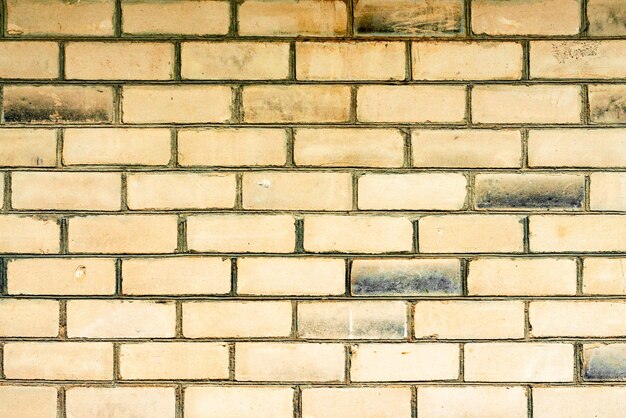 Texture brick wall background. Brick texture with scratches and cracks