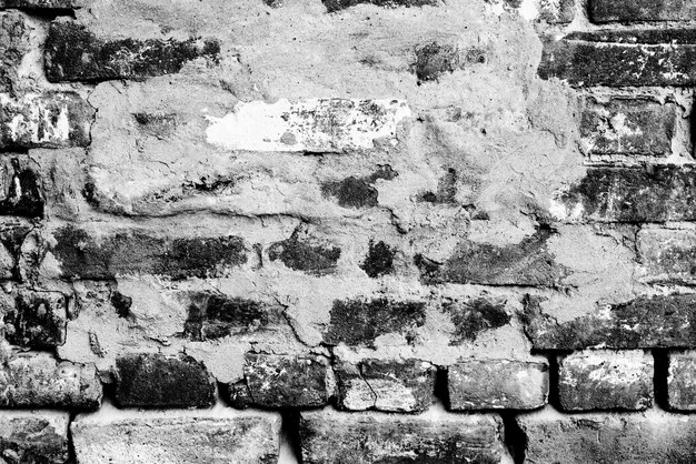 Texture, brick, wall background. Brick texture with scratches and cracks