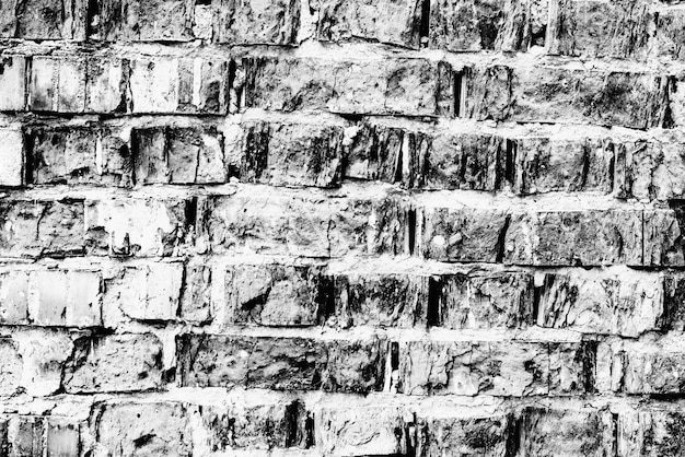 Texture, brick, wall, Brick texture with scratches and cracks