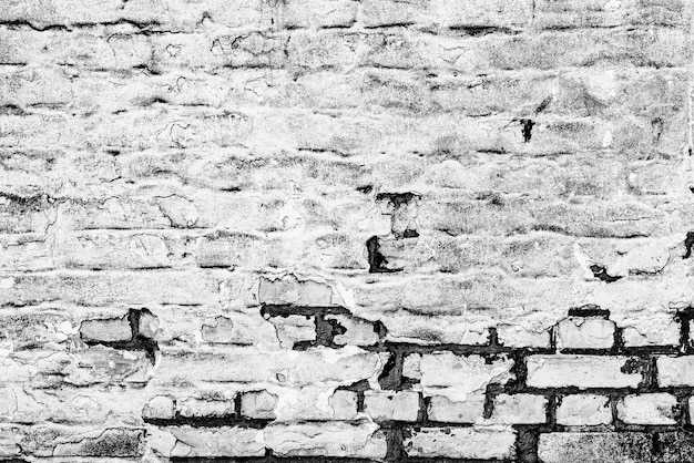 Texture, brick, wall, it can be used as a background. Brick texture with scratches and cracks