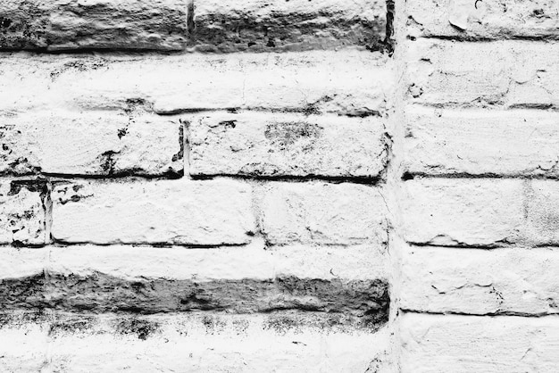 Photo texture, brick, wall, it can be used as a background. brick texture with scratches and cracks