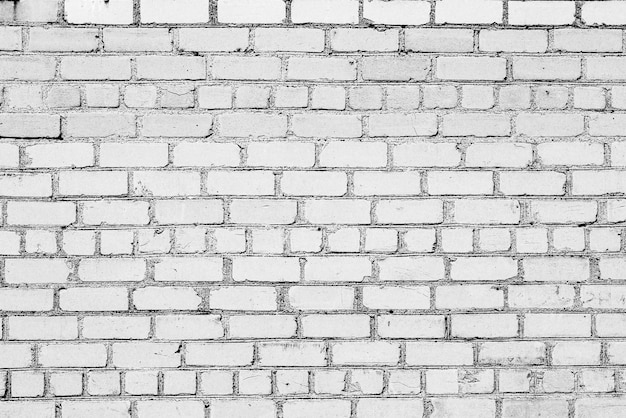 Texture, brick, wall, it can be used as a background. Brick texture with scratches and cracks