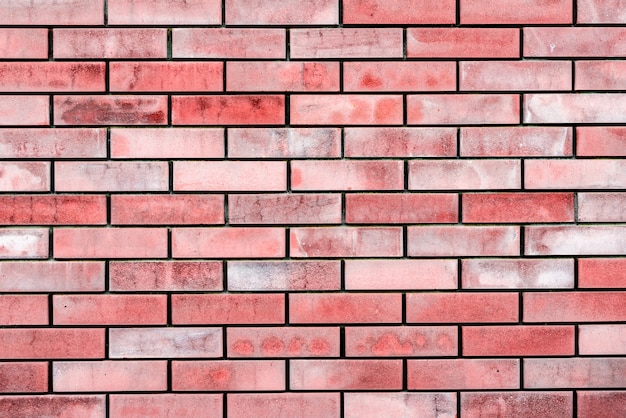 Texture, brick, wall, it can be used as a background. Brick texture with scratches and cracks