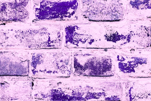 Texture, brick, wall, it can be used as a background. brick texture with scratches and cracks