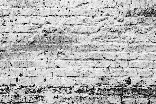 Texture of a brick wall with cracks and scratches background