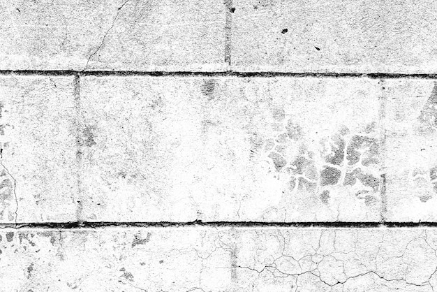 Texture of a brick wall with cracks and scratches which can be used as a background