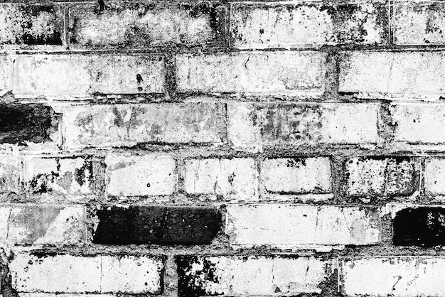 Texture of a brick wall with cracks and scratches which can be used as a background