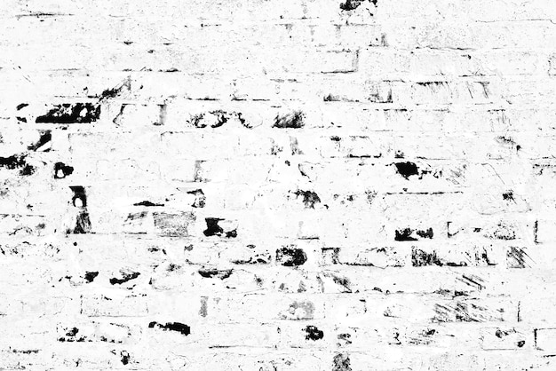 Texture of a brick wall with cracks and scratches which can be used as a background