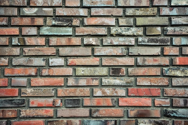 Texture of the brick wall
