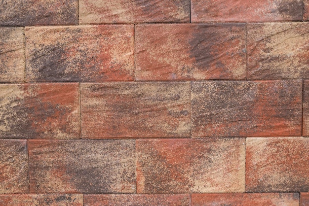 Texture brown floor tiles as background