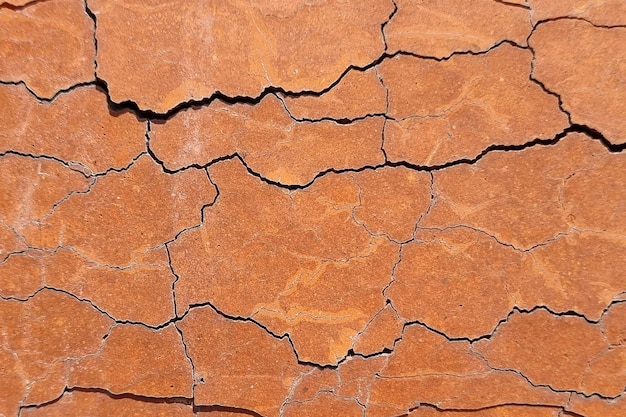 Texture of clay wall from clay house