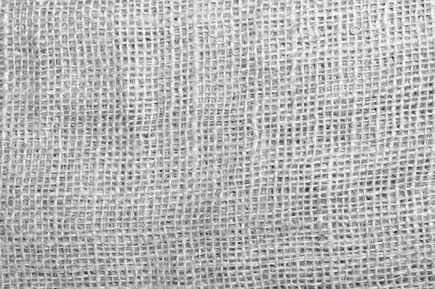 The texture of coarse burlap closeup. Burlap texture background