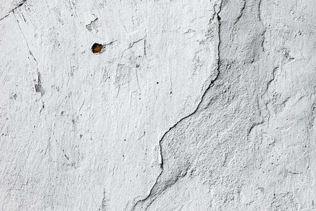 Texture of a concrete wall with cracks and scratches which can be used as a background