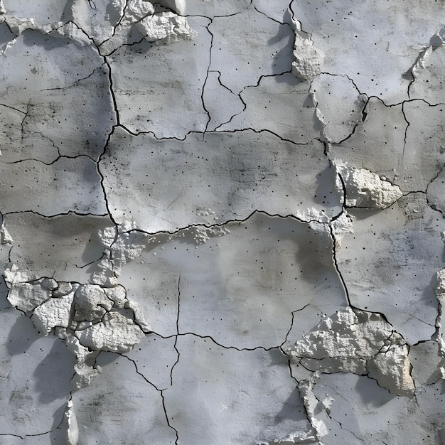 Photo texture of concrete wall with cracks